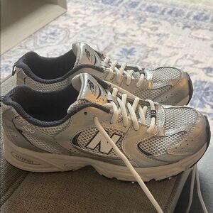 New Balance 530 Silver White Sneakers